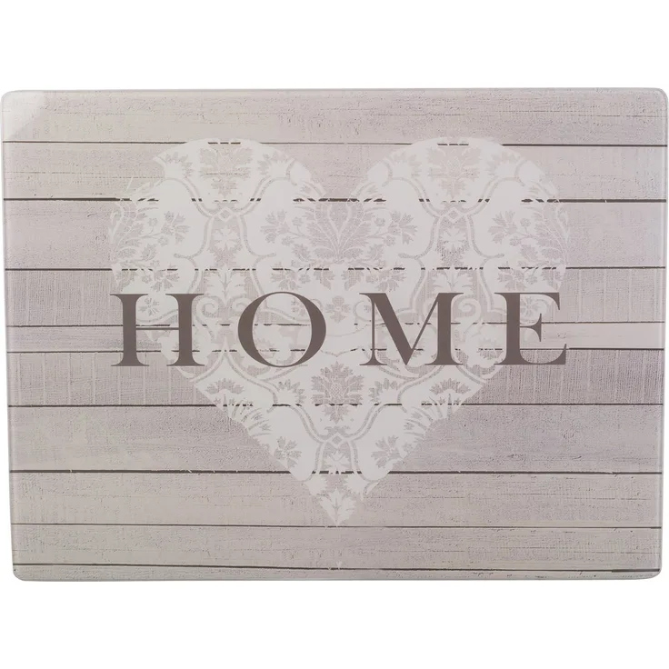 Creative Tops 5166762 Everyday Home Glasarbeitsplatte, 40x30cm - ''Home''