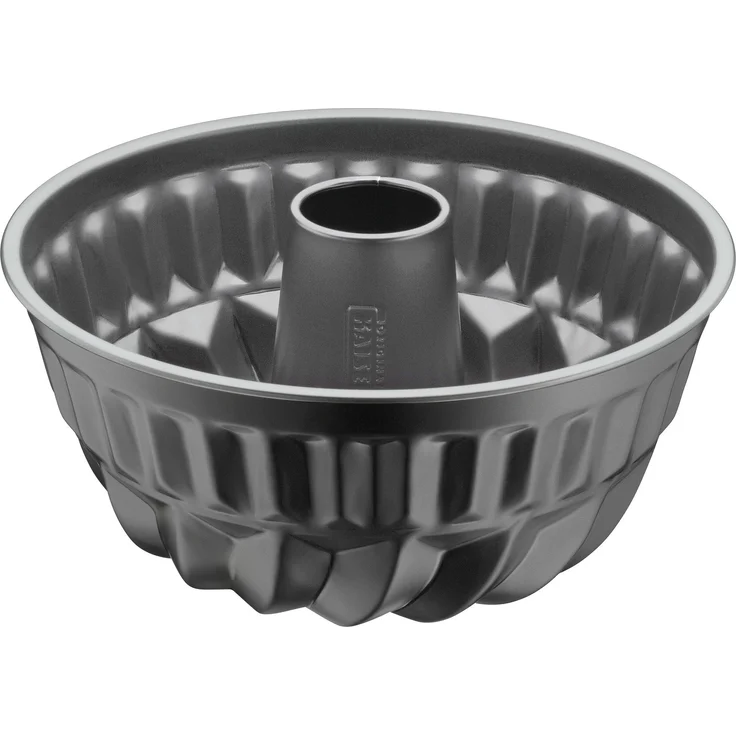 Kaiser Inspiration Bund--Gugelhupfform, Ø 24 cm, antihaftbeschichtet, gleichmäßige Bräunung, grau – Bild 1