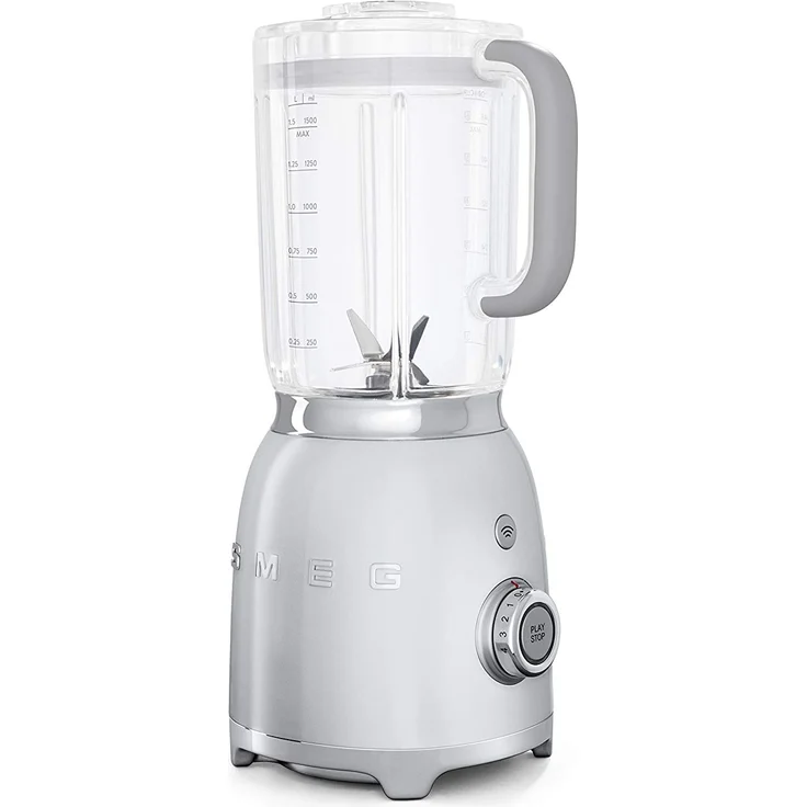 Smeg BLF01SVEU Standmixer, 800W, 1,5 L, 5 Geschwindigkeiten, polarsilber – Bild 2
