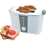 ECG ST 818 Toaster, 800 W, Automatisches Abschalten, weiß