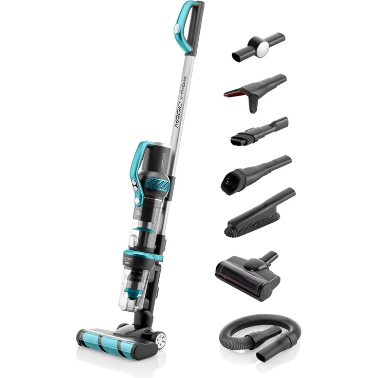 Eta Magic X-Treme 7235 Handstaubsauger, 33 min Akkubetrieb, Zyklon-Technologie, schwarz