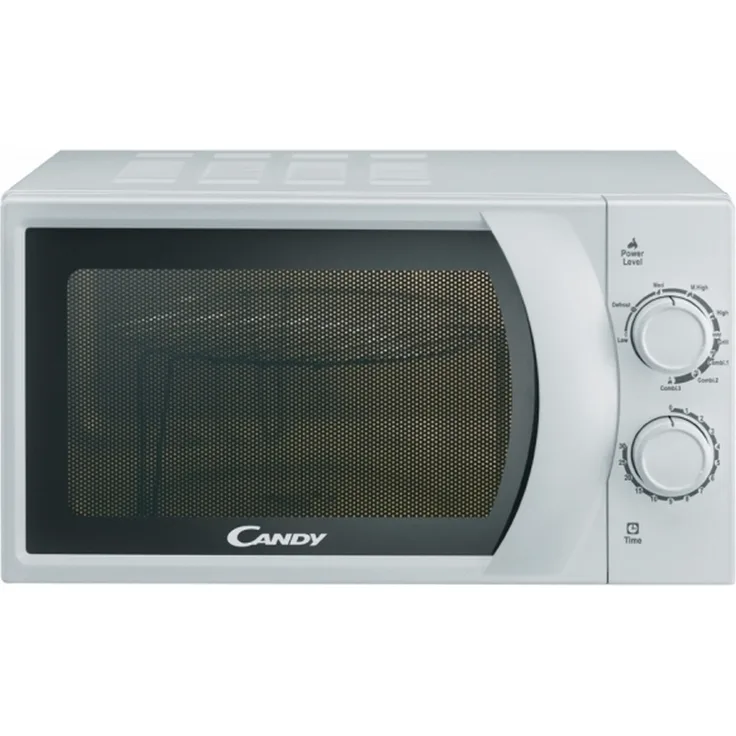 Candy CMG2071M Mikrowelle mit Grill, Standgerät, 20 Liter Garraum, 700 Watt, weiß, Kindersicherung, Garraumbeleuchtung