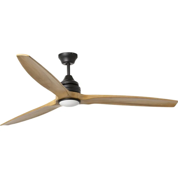 Faro Barcelona MOREA Hellbraun Deckenventilator mit DC-Motor 01017
