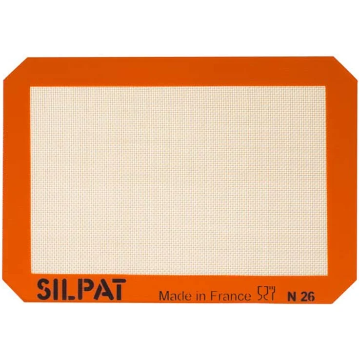 Silpat Backmatte Premium Antihaft-Silikon-Backmatte 8-1-4 x 11-3-4 natur