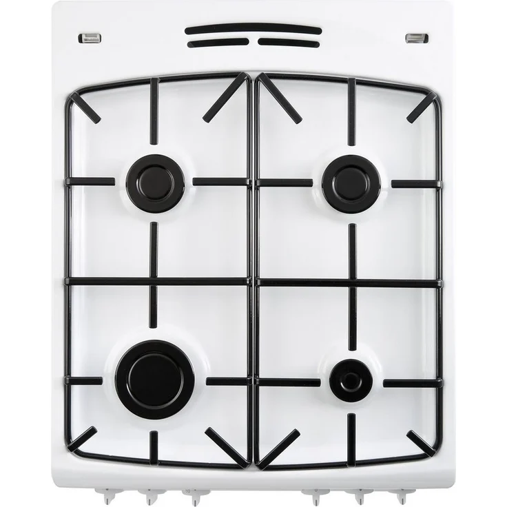 Amica SHEG 11557 W, Herd, A, Standgerät, Betriebsart Ofen elektrisch, Betriebsart Kochfeld Gas, Anzahl Kochfelder 4, Volumen 69 l, Breite 50 cm, Selbstreinigung nein, Ober-Unterhitze (konventionell) – Bild 4