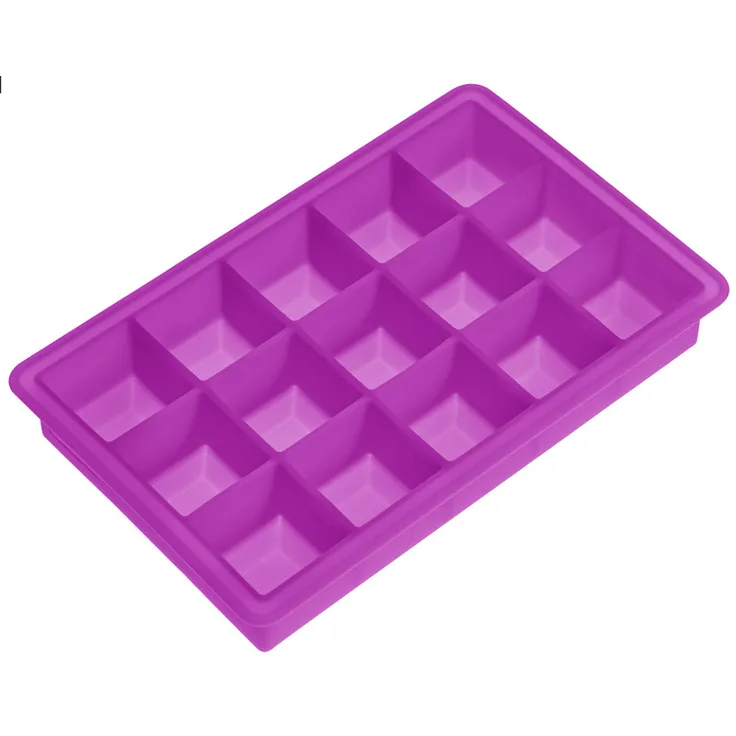 Lurch Eiswürfelbereiter Würfel 3x3 cm Purpur