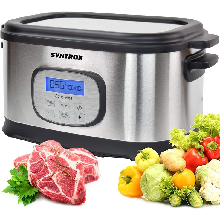 Syntrox Chef-Cooker SV-520W-6 Inox – Bild 2