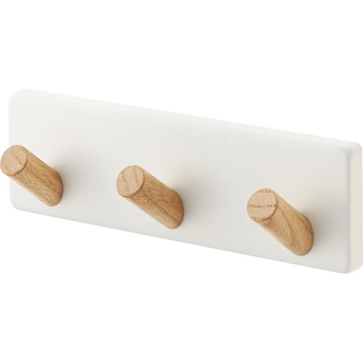 YAMAZAKI Tosca Magnethakenleiste, Stahl, Weiß, one Size