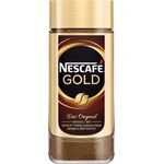 Nescafé Gold Original, löslicher Bohnenkaffee aus erlesenen Kaffeebohnen, koffeinhaltig, vollmundig und aromatisch, 1er Pack (1 x 100g)