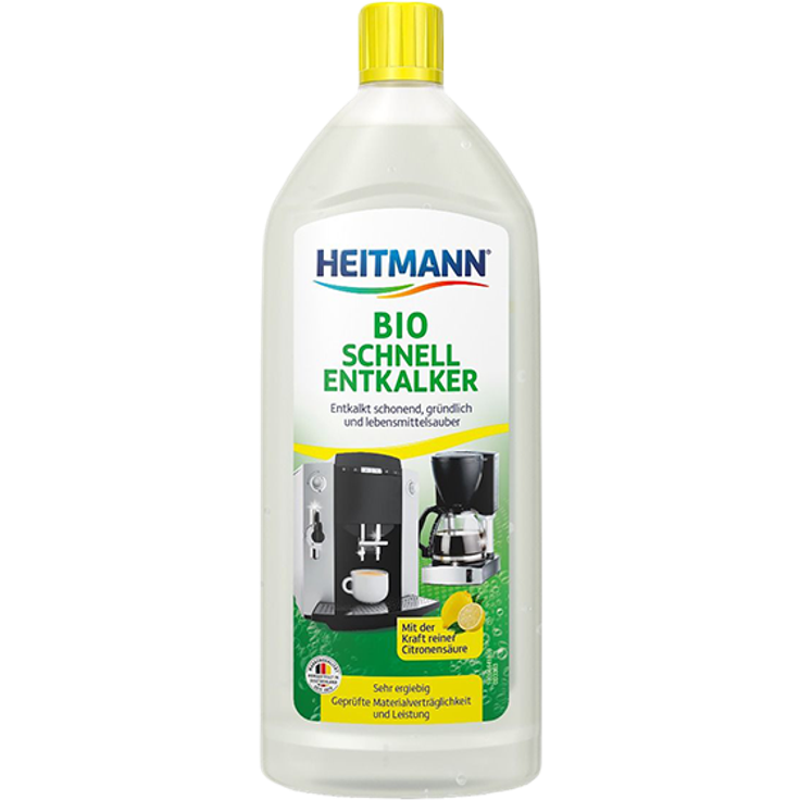Heitmann Bio Schnell Entkalker für Kaffeemaschinen und Heißwassergeräte, 250ml – Bild 1