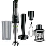 Braun MQ 9027X Multiquick 9 Stabmixer, schwarz, 1000 Watt