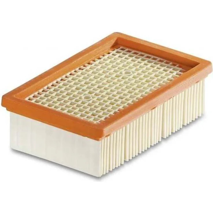 Kärcher Flachfaltenfilter für Kärcher Mehrzwecksauger WD 4 bis WD 6 (schnell und komfortabel austauschbar, ohne Schmutzkontakt, ermöglicht Nass- und Trockensaugen ohne Filterwechsel)
