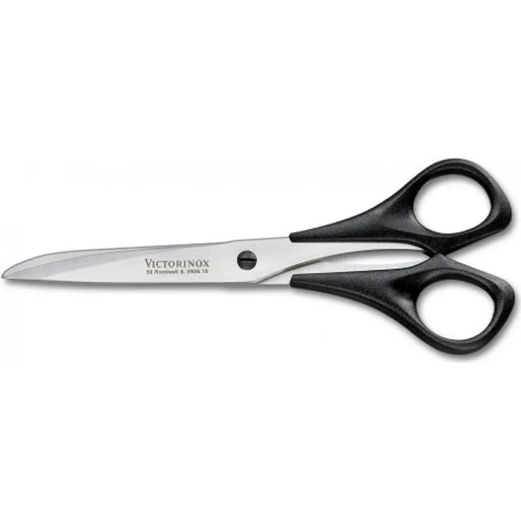 Victorinox Haushaltsschere, 16 cm Gesamtlänge, Kunststoffgriff, Edelstahl, Rostfrei, schwarz