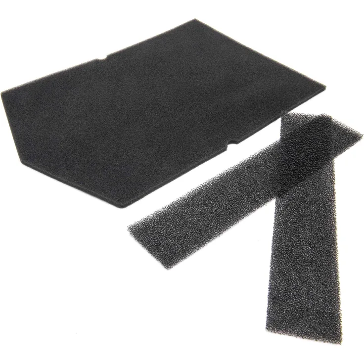 vhbw 3x Schaum-Filter für Trockner, Wärmetauscher Miele T 8801 WP HomeCare XL, T 8826 WP EcoComfort, T 8827 WP EcoComfort, T 8847 WP EcoComfort