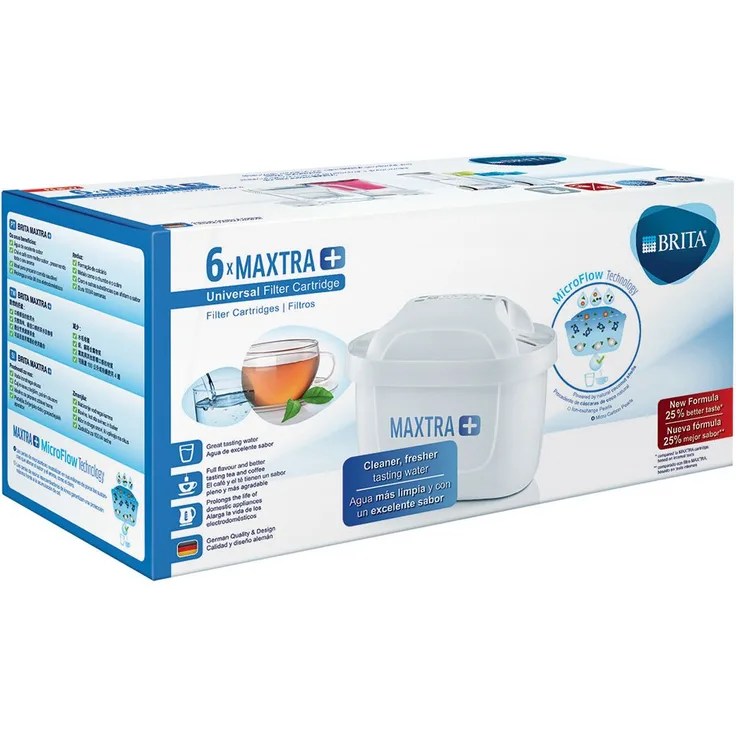 Brita Maxtra+ Wasserfilter, 100 l 6 meses weiß