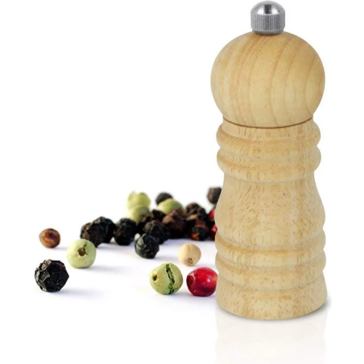 Metaltex 586010010 Gewürzmühle 10 cm Gummibaum – Bild 3