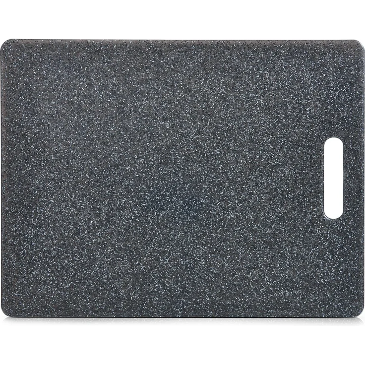 Zeller 26057 Schneidebrett Granitoptik, Kunststoff, ca. 36,5 x 27,5 x 0,8 cm – Bild 1
