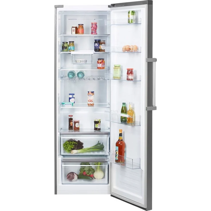 Hisense RL481N4BIE Kühlschrank, freistehend, silber, LED, Breite 59.5 cm, Energieklasse E – Bild 2