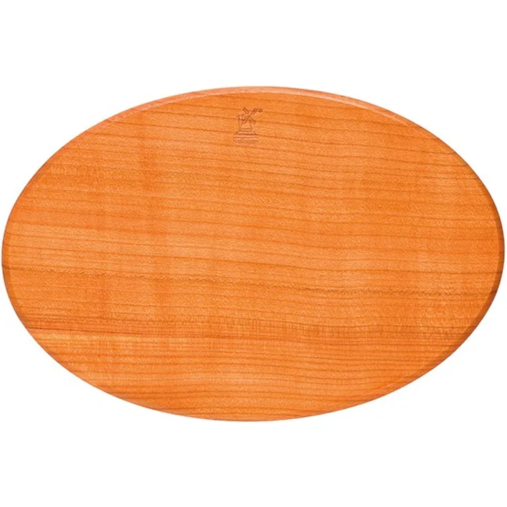 Windmühlenmesser Kirschholz Schneidbrett oval mittel