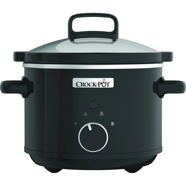 Crock-Pot CSC046X Traditioneller Schongarer - Das Original aus den USA | Slow Cooker 2.4 L | Warmhaltefunktion | Schwarz – Bild 1