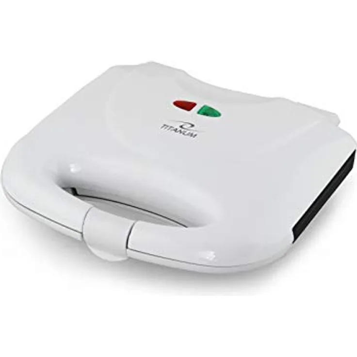 Esperanza TKT001W Titanum Sandwichmaker Mozzarella 700W, Metall, Weiß