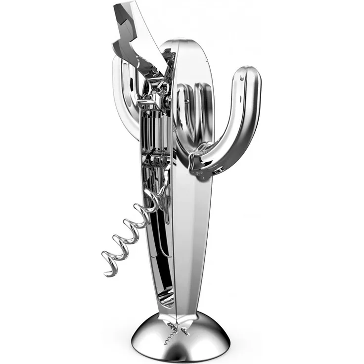 Umbra 1009784-158 Flaschenöffner, Korkenzieher und Folienschneider, Zink, Chrom