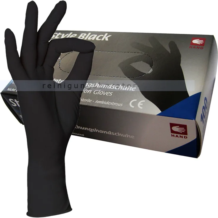 Ampri Nitrilhandschuhe Style Black XL ehemals schwarze Witwe