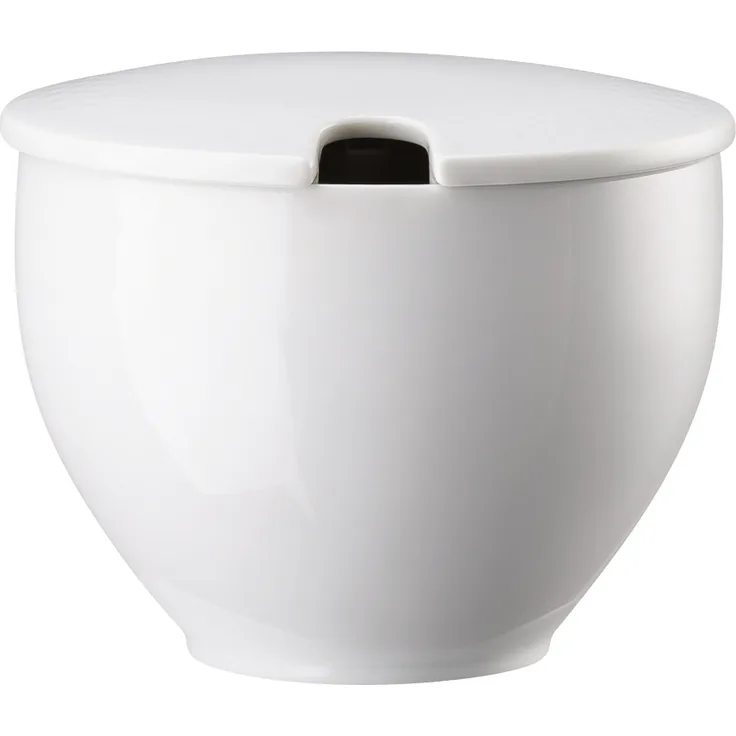 Rosenthal Zuckerdose mit Einschnitt 0,28ltr. JUNTO WEISS