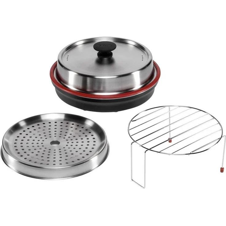Panasonic NN-GD35HBGTG Mikrowelle mit Grill, Standgerät, 1000 Watt, Dampfgarer, Steamer, Kombi-Mikrowelle, Pizza-Pfanne, 23 Liter Garraum, 1000 Watt, schwarz – Bild 4