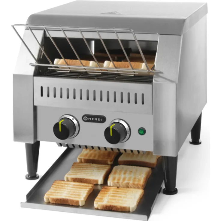 HENDI Durchlauf Toaster, doppelt, 2240W, 2 separate Heizelemente
