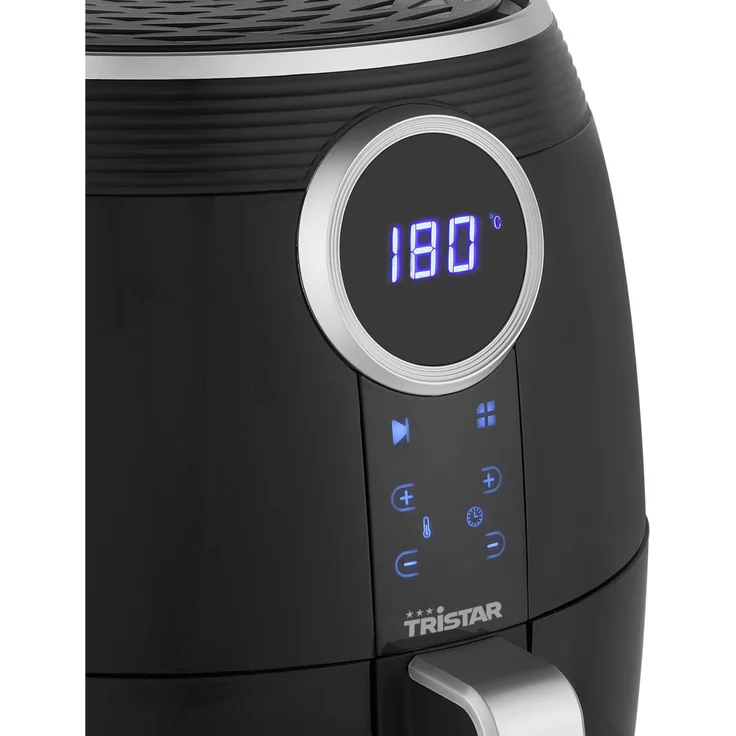 Tristar FR-6956 Digital Crispy Fryer, Heißluft-Fritteuse, 4,5 L, Digitalanzeige, 8 Programme, 1500 Watt, schwarz – Bild 3