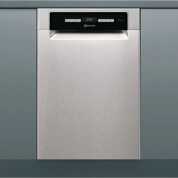 Bauknecht BSUO 3033 PFX, Geschirrspüler, D, Geräuschemissionsklasse B, Geräuschemissionen 43 Dezibel