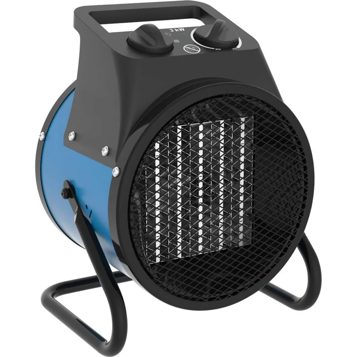Güde Elektroheizer » GEH 3000 P « Mit Tragegriff & Überhitzungsschutz, Heizlüfter – Bild 1