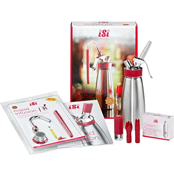 iSi Schlagsahnebereiter Rapid Infusion Starter Set