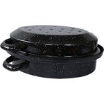 Krüger Gansbräter in schwarz-weiß gesprenkelt, le