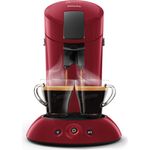 Senseo HD6553-80 Kaffeemaschine, Kunststoff, Rot