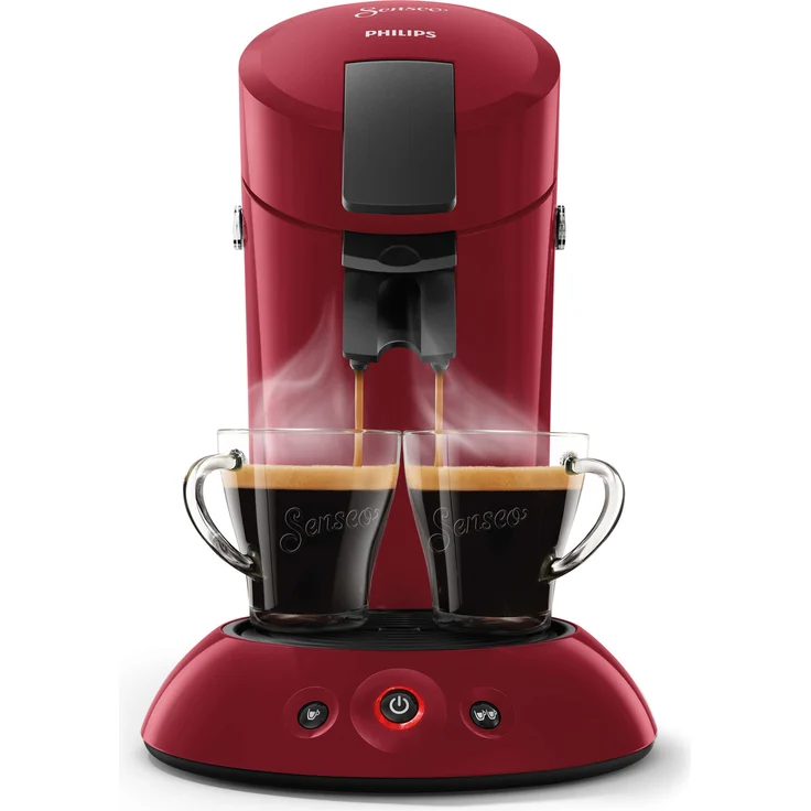 Senseo HD6553-80 Kaffeemaschine, Kunststoff, Rot – Bild 1