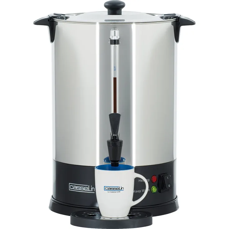 CASSELIN CPC100S Kaffeevollautomat 100 Tassen Sp, Edelstahl