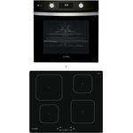 Privileg BAKO Turn&Go Steam 600 Elektro-Herdsets - Schwarz