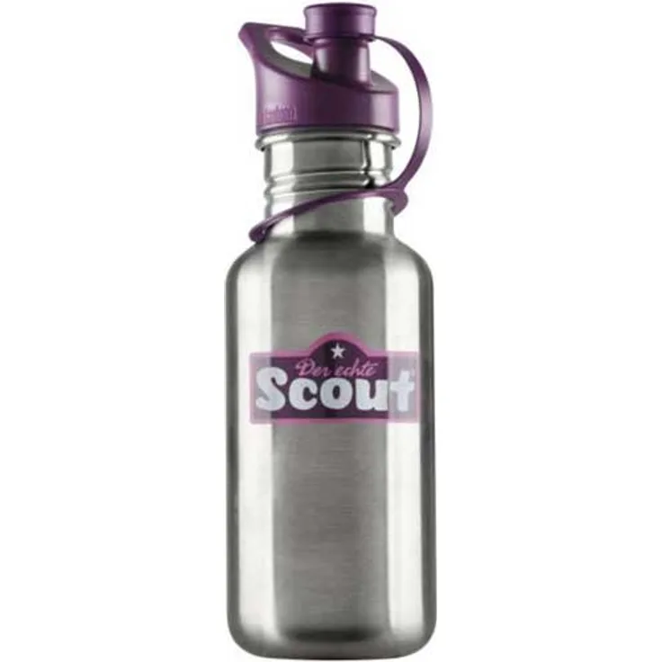 Scout Zubehör Trinkflasche Edelstahl 0,5 Liter violet
