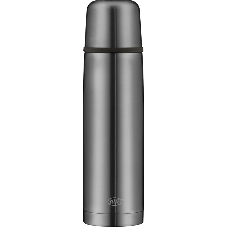 alfi Thermosflasche, Edelstahl, Cool Grey, 0,75 Liter