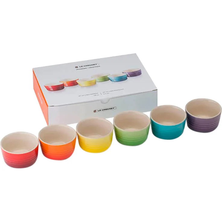MINI FÖRMCHEN 6ER SET REGENBOGEN – Bild 1