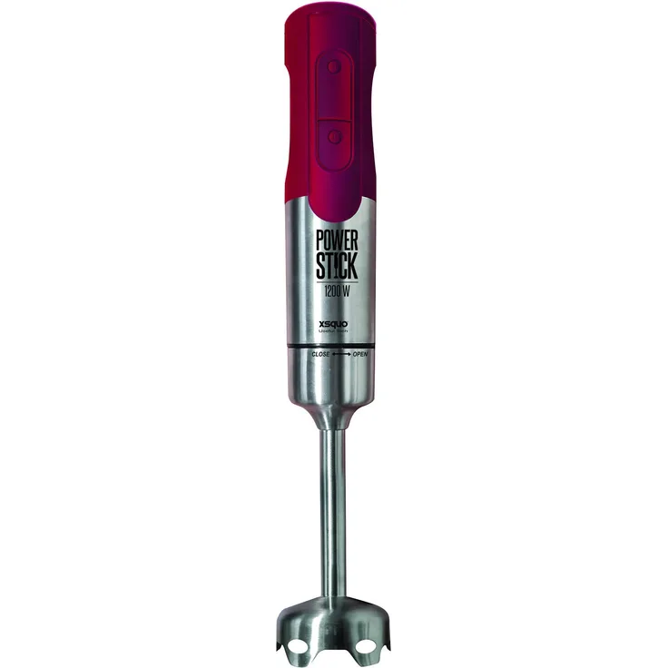 SALE !! 1200 Watt Edelstahl Stabmixer | vierklingenmesser mit titanbeschichtung | 2 Geschwindigkeiten | abnehmbarer Rührfuß | Von XSQUO USEFUL TECH