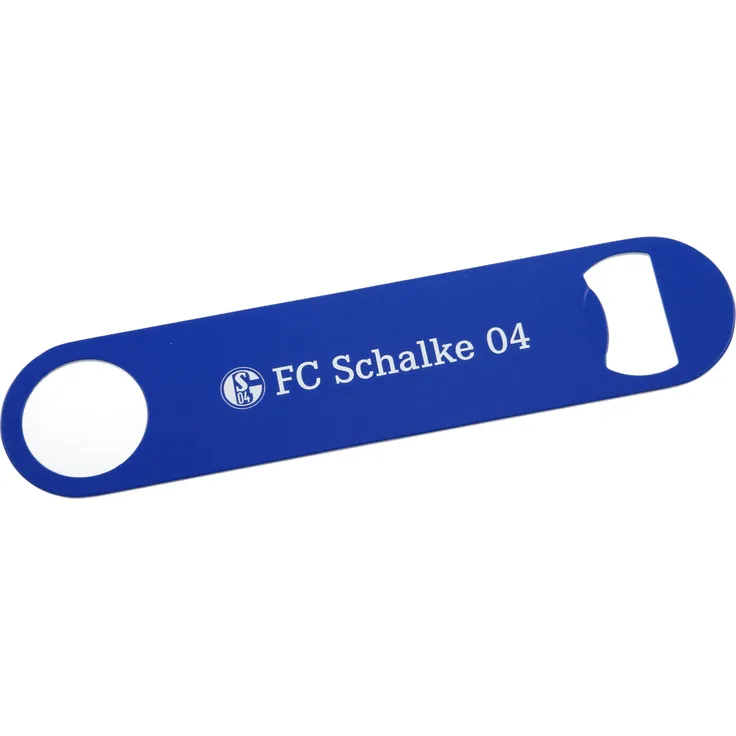 FC Schalke 04 Flaschenöffner Edelstahl. 17.8x4 cm