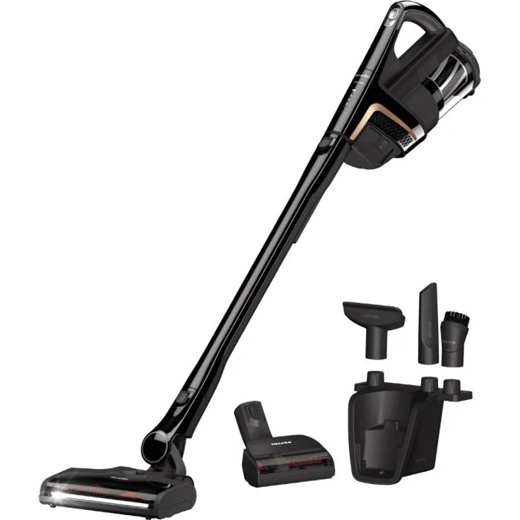 Miele Triflex HX1 Cat & Dog (SMML0) Handstaubsauger, Akkuwechsel-Option, ohne Zusatzakku, inkl. 3-teiligem Zubehör und Hand Elektrobürste, schwarz – Bild 4