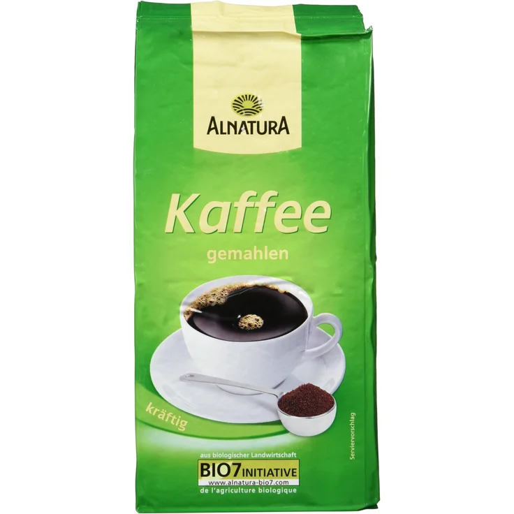 Alnatura Bio Kaffee, gemahlen, 500g - Preisvergleich – Bild 1