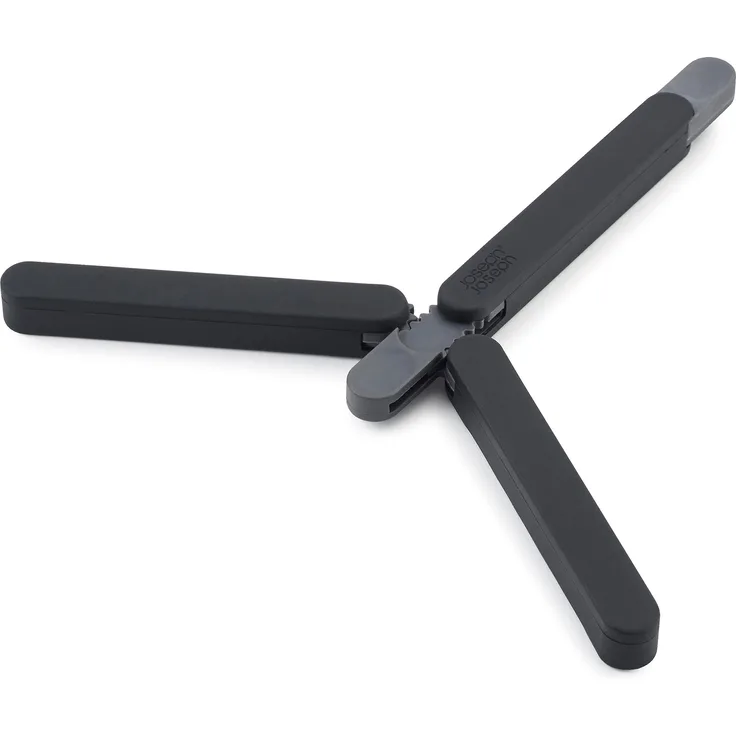 Joseph Joseph Axis - Ausklappbarer Topfuntersetzer aus Silikon - schwarz