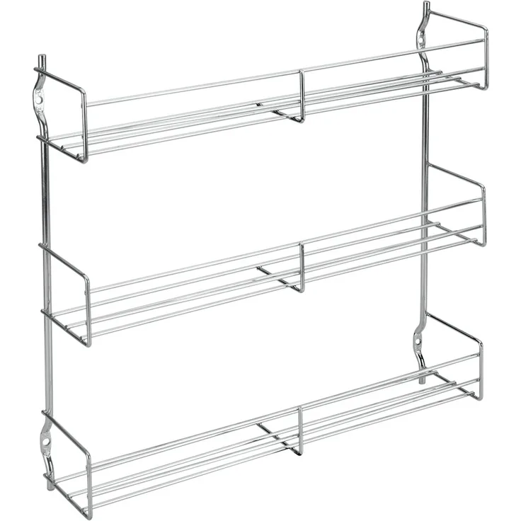 Metaltex 364613010 Gewürzregal 3-Etagen verchromt