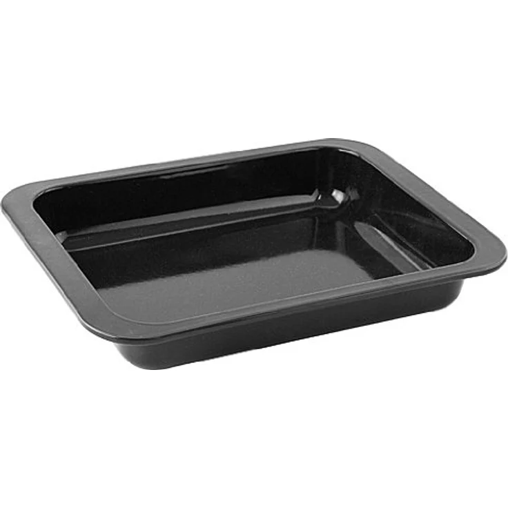 Zenker Ofenbackform (33 x 5 x 25 cm) SPECIAL COOKING, rechteckige Auflaufform mit le-Versiegelung, Backform mit extra hohem Rand (Farbe: Schwarz), Menge: 1 Stück – Bild 1