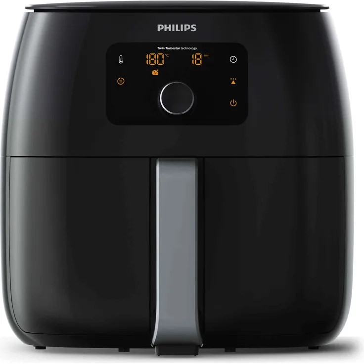 Philips HD9651-90 Airfryer XXL Heißluftfritteuse, Avance Collection, ohne Öl, 2225 Watt, für 1,4 Liter Frittiergut, schwarz